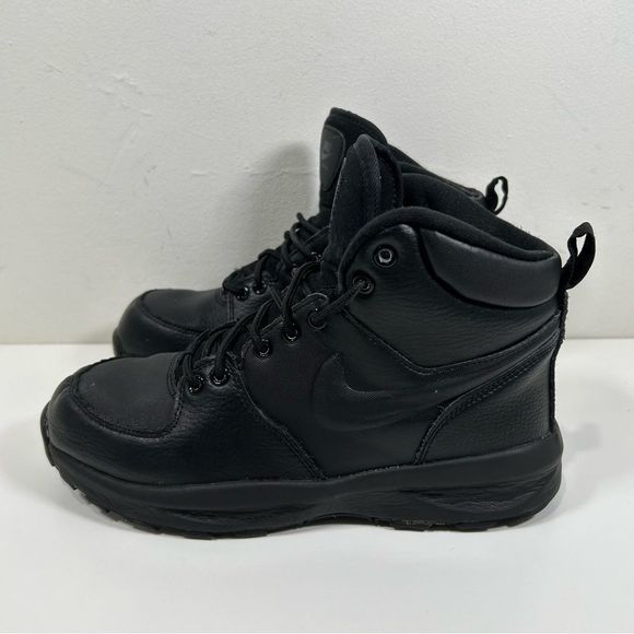 Nike Shoes - Nike Manoa Women's Black Leather High Top Waterproof Boots BQ5372-001 Size 7.5